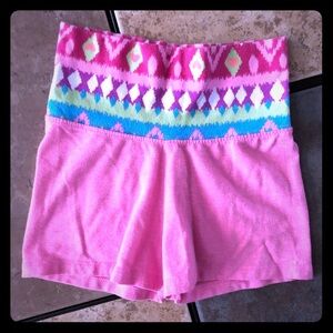 Garanimals Tribal Print Cotton Biker Shorts Size 3t Pink